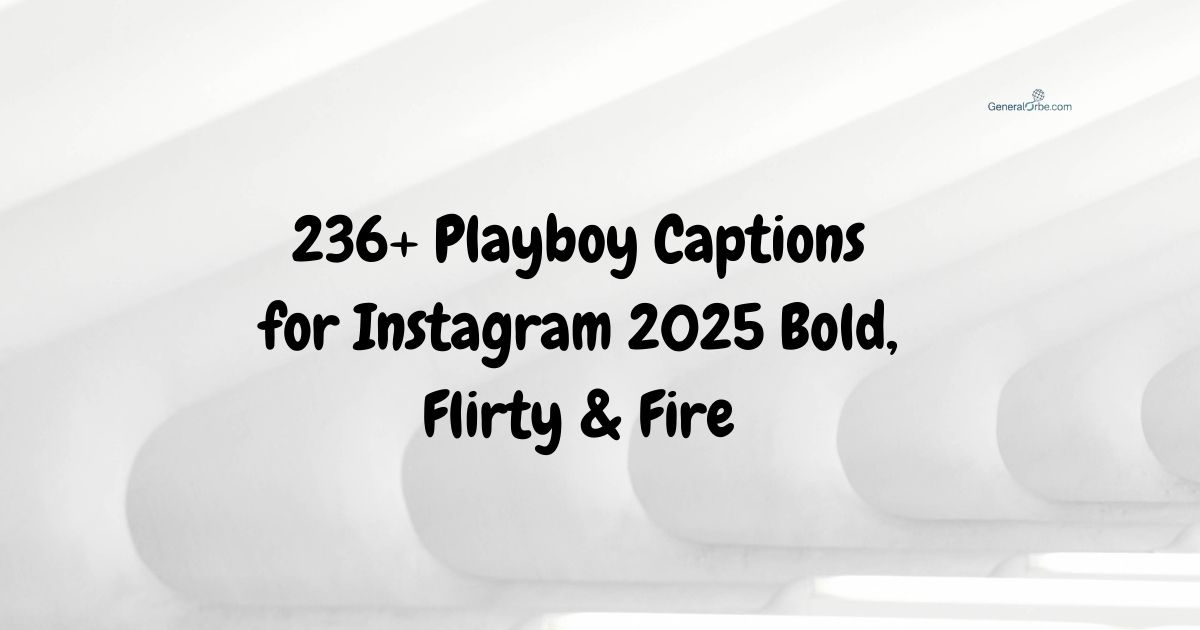 236+ Playboy Captions for Instagram 2025 Bold, Flirty & Fire