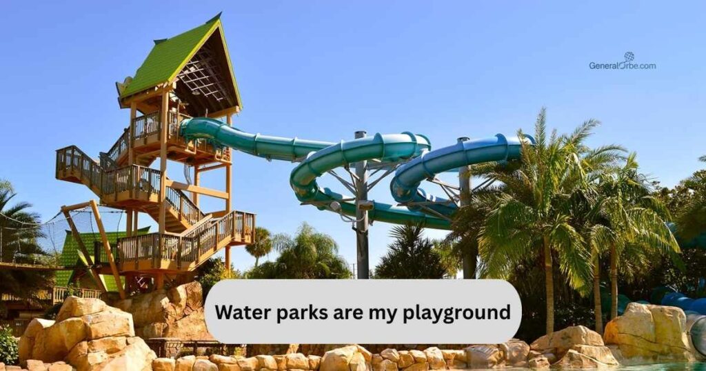 Adventure-Filled Water Park Captions