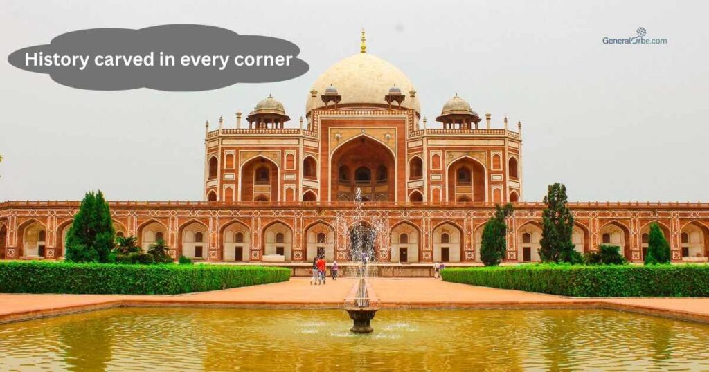 Captions for Humayun s Tomb