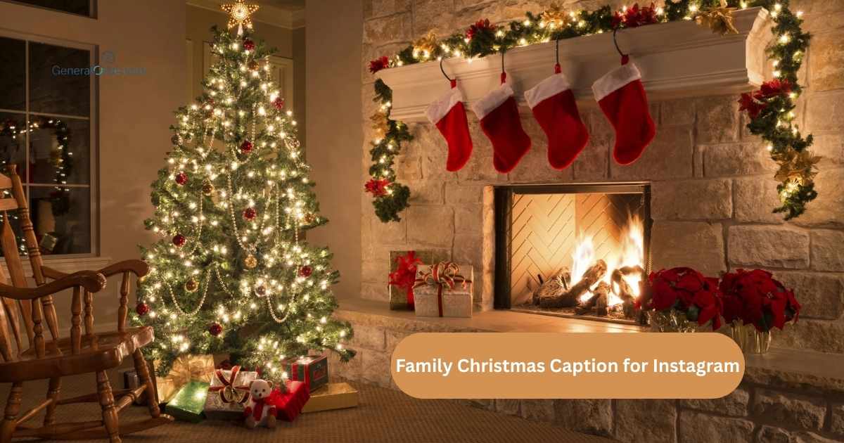 Family Christmas Caption for Instagram