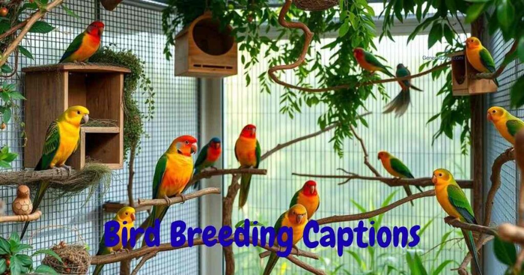 Bird Breeding Captions