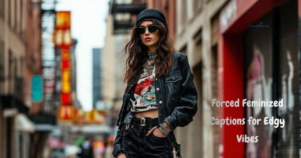 Forced Feminized Captions for Edgy Vibes