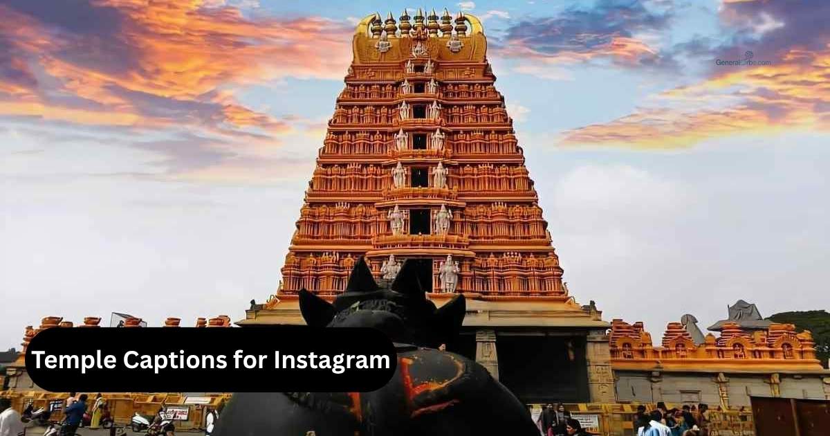 Temple Captions for Instagram