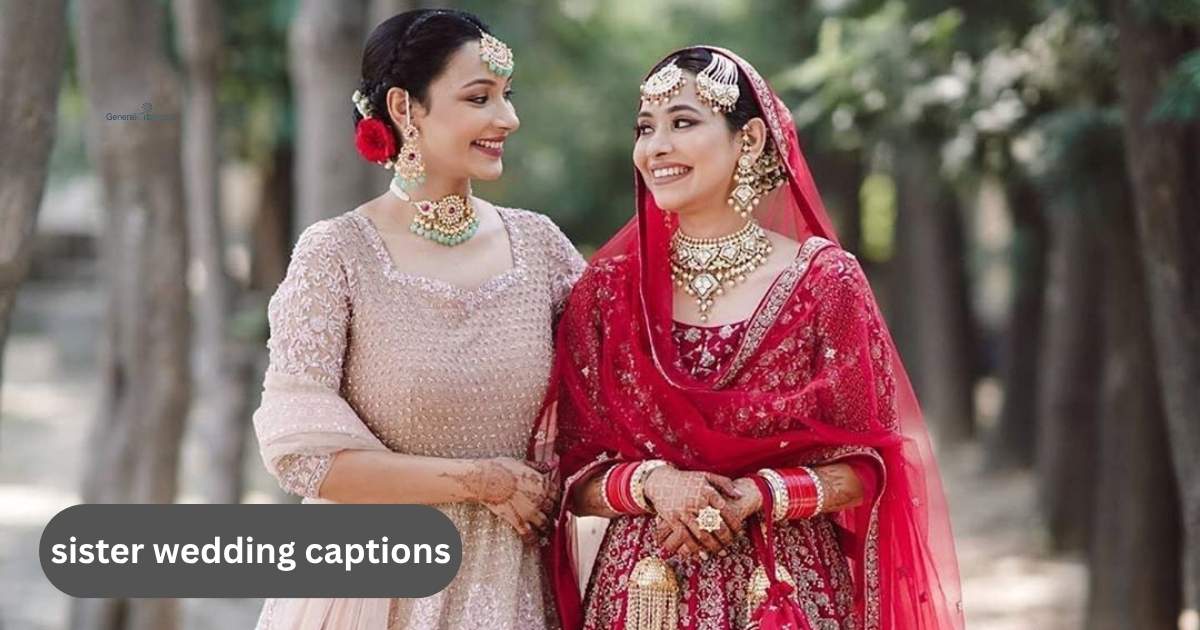sister wedding captions