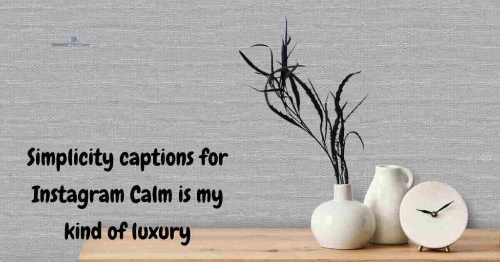 Best Simplicity Captions for Instagram