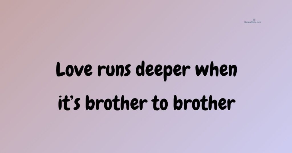 Bold Captions for Brotherly Love and Attitude