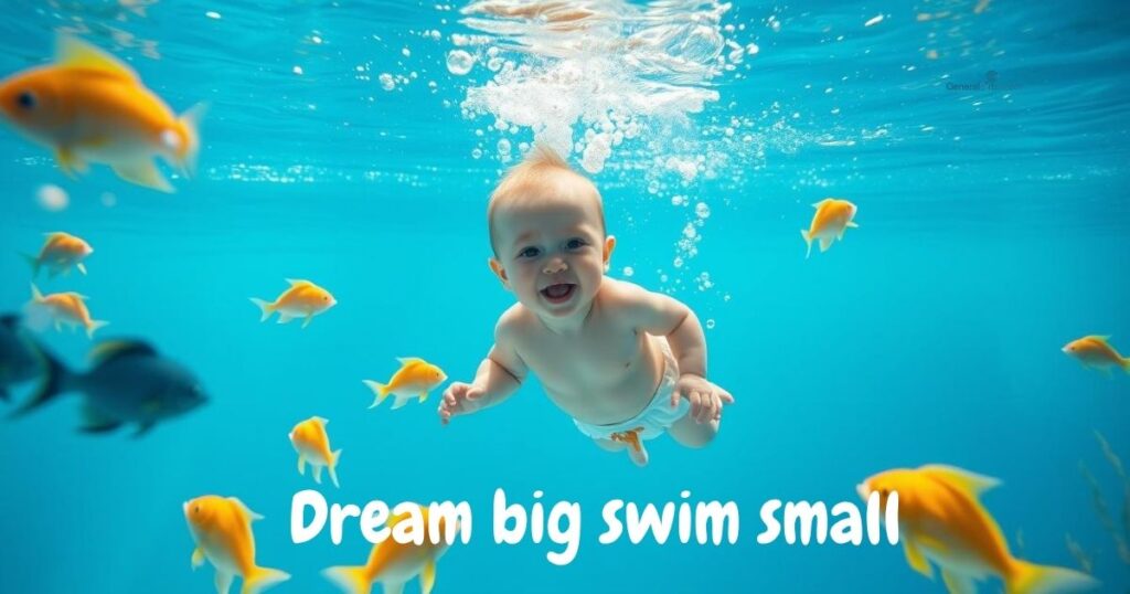 Creative Baby Swimming Captions For Instagram
