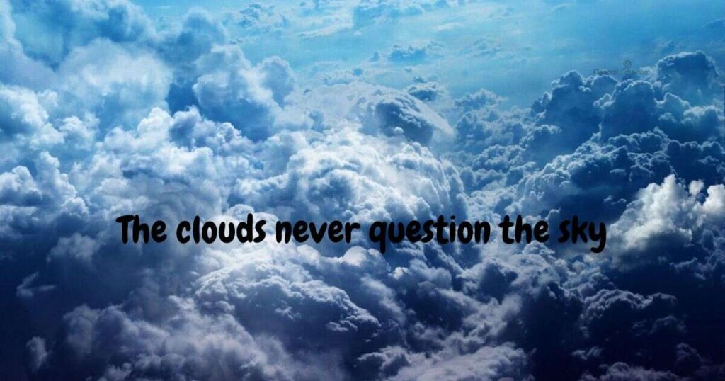 Famous Quotes About Clouds