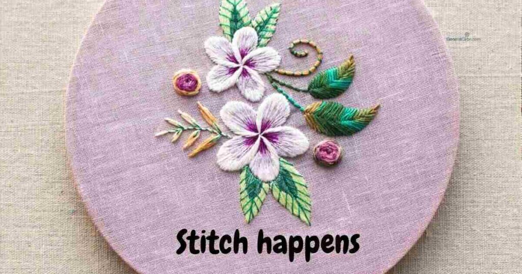 Funny Embroidery Captions For Instagram