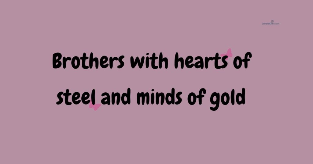 Memorable Captions for Brothers That Capture Attitude