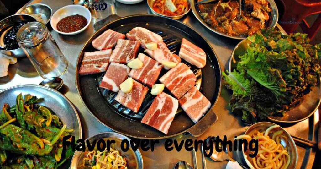 Short Samgyupsal Captions For Instagram