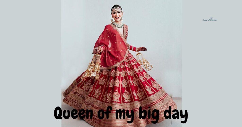 Wedding Lehenga Captions For Instagram